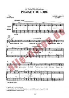 Magnificat And Nunc Dimittis (Carol Barratt) 
