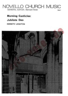 Jubilate Deo From Morning Canticles von Kenneth Leighton 