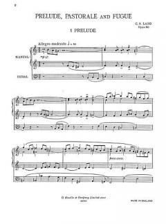 Prelude, Pastorale & Fugue von Craig Sellar Lang 