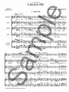 Calico Pie von Richard Rodney Bennett 