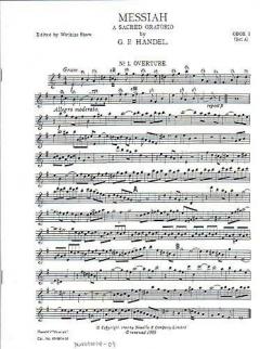 Messiah - A Sacred Oratorio von Georg Friedrich Händel 