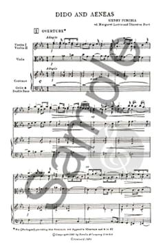 Dido and Aeneas von Henry Purcell 