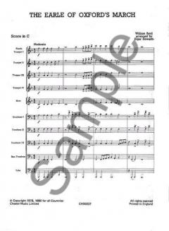 Earle Of Oxford's March (William Byrd) 