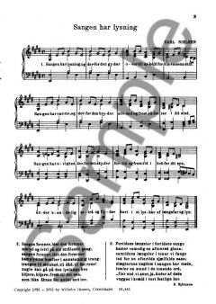 Nielsen, C 4 Folkelige Melodier (D) Med Voice/Piano 