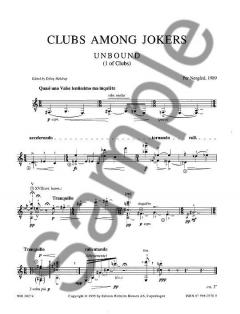 Clubs Among Jokers, Tales Of A Hand Suite No.3 von Per Norgard 