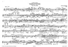 Variations For Violin Solo von Poul Ruders im Alle Noten Shop kaufen