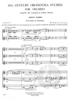 20th Century Orchestra Studies for Trumpet im Alle Noten Shop kaufen