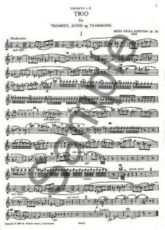 Brass Trio Op. 82 (Niels Viggo Bentzon) 