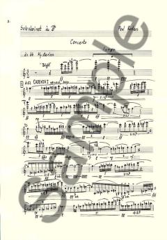 Concerto For Clarinet And Twin Orchestra (Poul Ruders) 