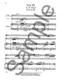 Trio No. 7 In E Flat, K.498 (Kegelstatt) (W.A. Mozart) 