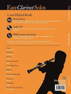 Playalong Pop Hits - Easy Clarinet Solos 