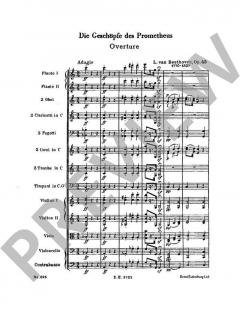 Prometheus op. 43 von Ludwig van Beethoven 