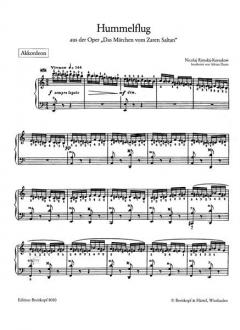 Hummelflug, aus der Oper 'Das Märchen vom Zar Saltan' von Nikolai Rimski-Korsakow 