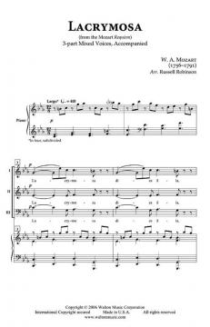 Lacrymosa von Wolfgang Amadeus Mozart 