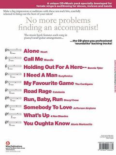 Rock Hits - Audition Songs For Female Singers 