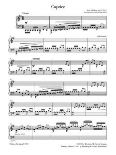 Caprice op. 24/3 von Jean Sibelius 