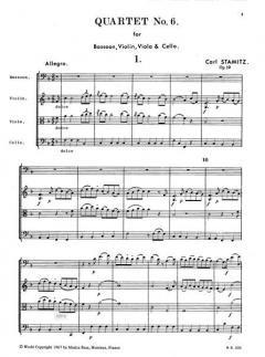 Quartett F-dur op. 19 Nr. 6 (Carl Stamitz) 