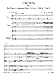 Concerto in D MWV IV/11 (Johann Melchior Molter) 