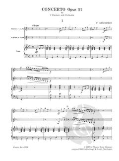 Concerto in Es op. 91 von Franz Vincenz Krommer 