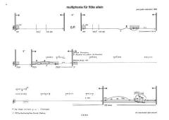 Multiphonia von Jens-Peter Ostendorf für Flöte im Alle Noten Shop kaufen