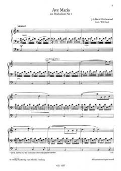 Ave Maria aus Präludium Nr. 1 von Johann Sebastian Bach für elektronische Orgel im Alle Noten Shop kaufen