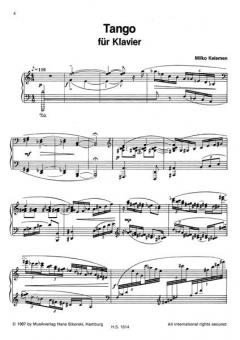 Tango von Milko Kelemen für Klavier im Alle Noten Shop kaufen