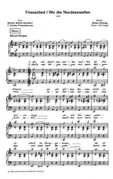 Friesenlied von Simon Krannig 