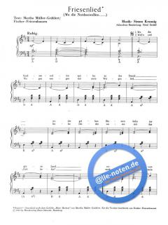 Friesenlied von Simon Krannig 