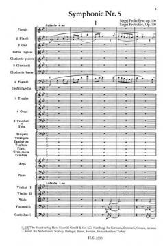 Sinfonie Nr. 5 von Sergei Sergejewitsch Prokofjew 