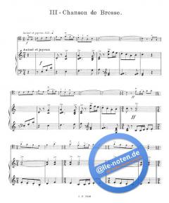 Suite Française op. 114 von Paul Bazelaire 