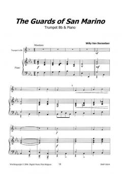 7 Easy Pieces von Frans Hanssen für Trompete und Klavier im Alle Noten Shop kaufen