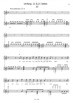 Sonnet à l'Amour (Gesang, Gitarre) von Onute Narbutaite 