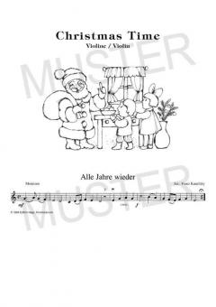 Christmas Time für Violine und Klavier im Alle Noten Shop kaufen