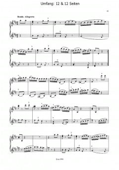 Sonate (2 Violinen) von Wolfgang Amadeus Mozart im Alle Noten Shop kaufen