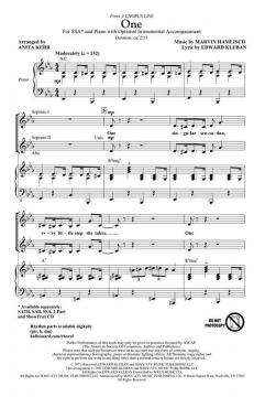 One From A Chorus Line (Marvin Hamlisch) 