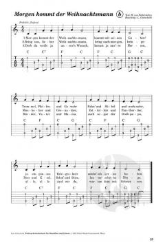 Weihnachtsliederbuch für Blockflöte und Gitarre (Lutz Gottschalk) 
