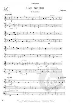 Feierliche Musik 1 - Stimme 1+2+3 in Bb-Klarinette 