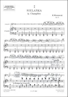 Mazurkas Violon/Piano von Henryk Wieniawski 