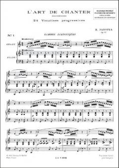24 Vocalises Op. 81 von Heinrich Panofka 