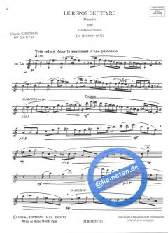Repos De Tityre op. 216 von Charles Koechlin 
