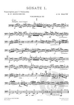 Sonate Nr. 1 BWV 1027 von Johann Sebastian Bach 