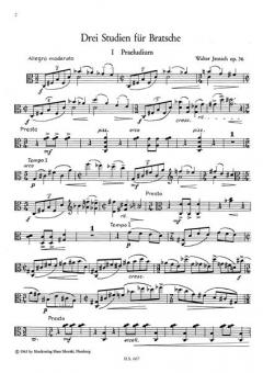 3 Studien op. 36 von Walter Jentsch 