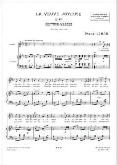 Veuve Joyeuse N 9b von Franz Lehár 