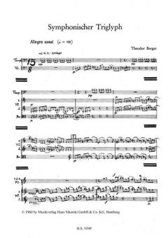 Symphonischer Triglyph von Theodor Berger 