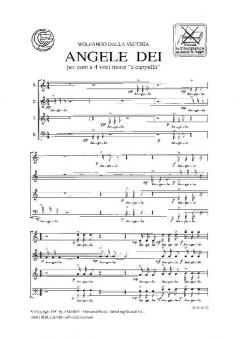 Angele Dei 4 Voci Miste A Capp. (W. dalla Vecchia) 