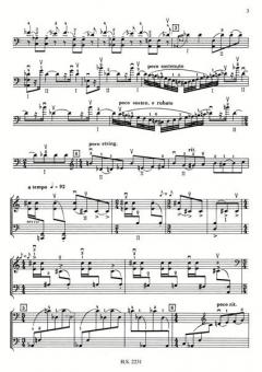 Sonate-Fantasie von Aram Chatschaturjan für Violoncello solo im Alle Noten Shop kaufen