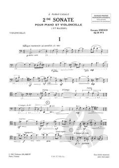 Deuxieme Sonate, Op. 26 Nr. 2, En Ut Majeur von George Enescu 