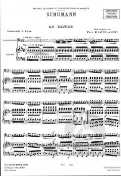 Source Violoncelle/Piano von Robert Schumann im Alle Noten Shop kaufen