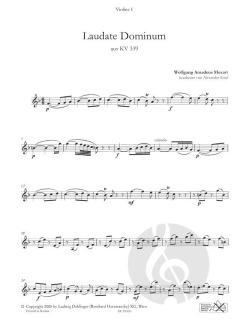 Laudate Dominum aus KV 339/Alleluja aus Exsultate, jubilate, KV 165 (W.A. Mozart) 