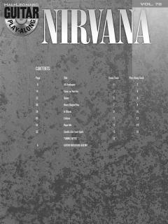 Guitar Play-Along Vol. 78: Nirvana von Nirvana 